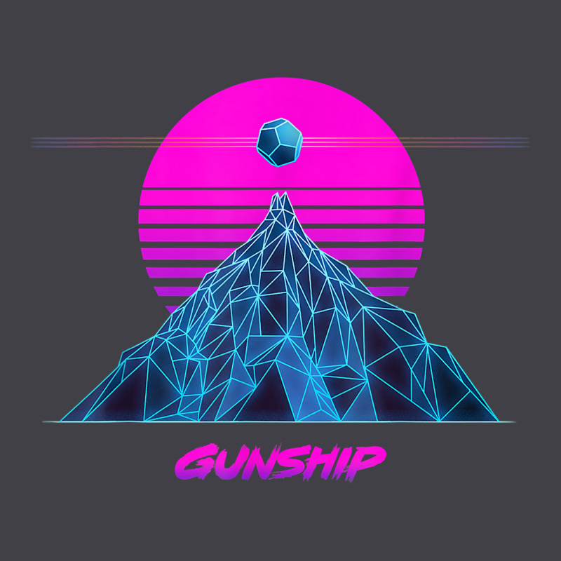 Pink Sun   Official Gunship T Shirt Heavyweight Hoodie by linhVisuals | Teevron
