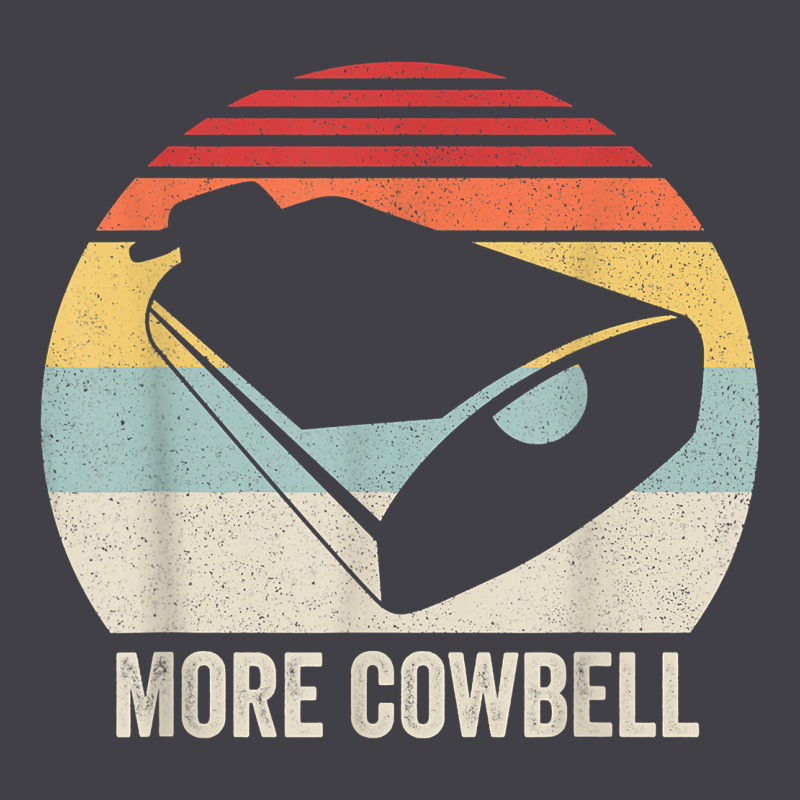 Retro More Cowbell Shirt Funny Drummer Gift Vintage T Shirt Heavyweight Hoodie by linhVisuals | Teevron