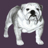 English Bulldog Art Heavyweight Hoodie | Teevron