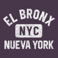 El Bronx Nueva York Nyc Gym Style Distressed White Print T Shirt Heavyweight Hoodie | Teevron