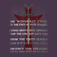 Knights Templar Crusader Cross Ring Order Be Without Fear T Shirt Heavyweight Hoodie | Teevron
