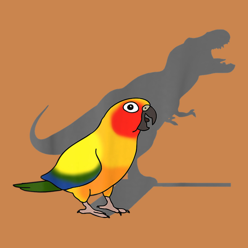 Cute Screaming Parrot, Birb Memes, Funny T Rex Sun Conure T Shirt Heavyweight Hoodie by linhVisuals | Teevron