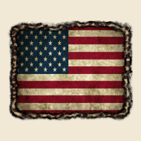 American Flag With Leopard Frame Ladies Tee | Teevron