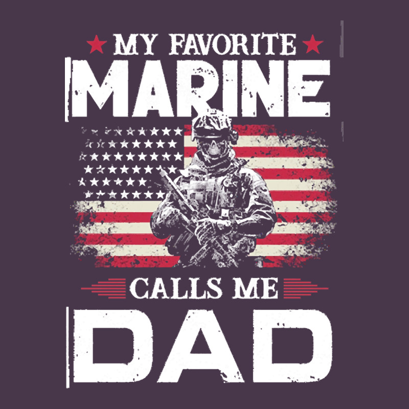 My Favorite Marine Calls Me Dad T  Shirt Father's Day Flag My Favorite Heavyweight Hoodie by linhVisuals | Teevron