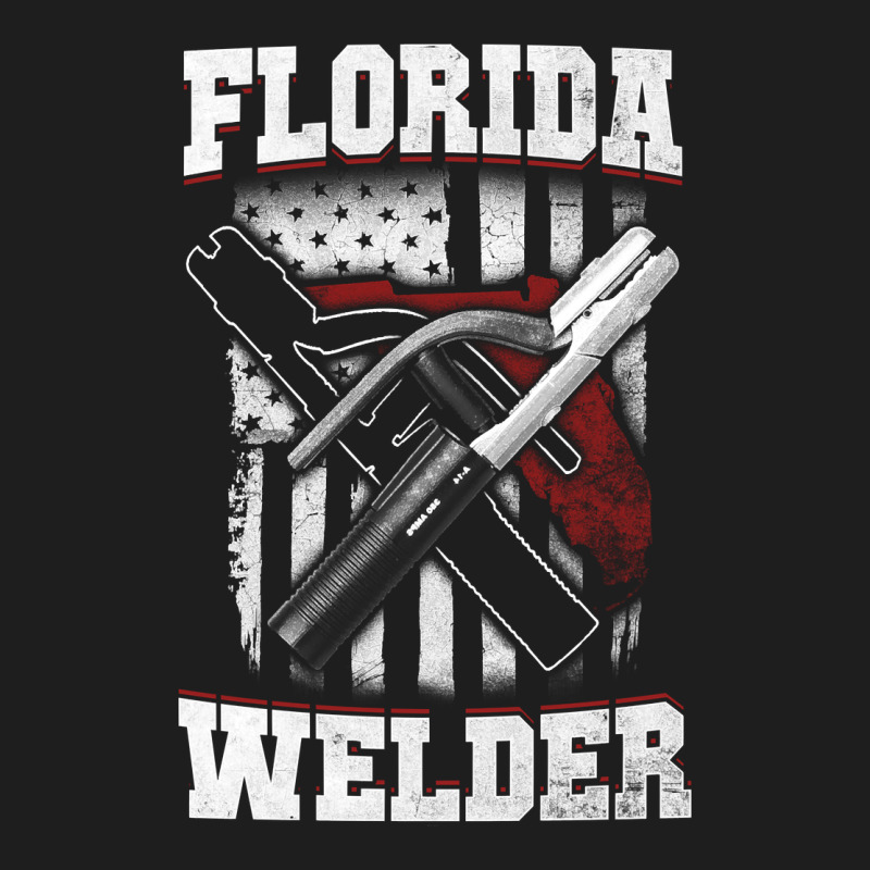 Welding Longsleeves T Shirt Florida Fl American Welder Gifts Heavyweight Hoodie by linhVisuals | Teevron
