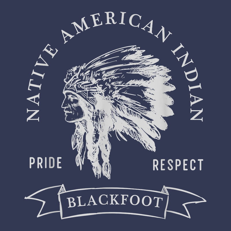 Blackfoot Tribe Native American Indian Pride Respect Darker T Shirt Heavyweight Hoodie by linhVisuals | Teevron