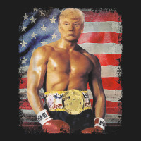 Funny Boxer Trump Trump Rocky Meme T Shirt Heavyweight Hoodie | Teevron
