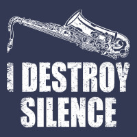 Saxophone I Destroy Silence Saxophonist | For Musicians Heavyweight Hoodie | Teevron