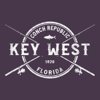 Key West Fl Vintage Crossed Fishing Rods T Shirt Heavyweight Hoodie | Teevron