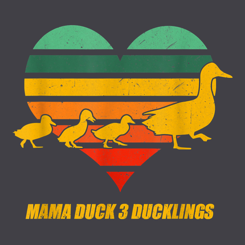 Mama Duck Mother Of 3 Duckling Funny Mom Mommy Animal Lover T Shirt Heavyweight Hoodie by linhVisuals | Teevron