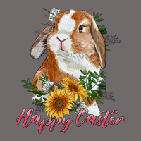 Happy Easter With Bunny And Sunflowers Urban Hoodie | Teevron