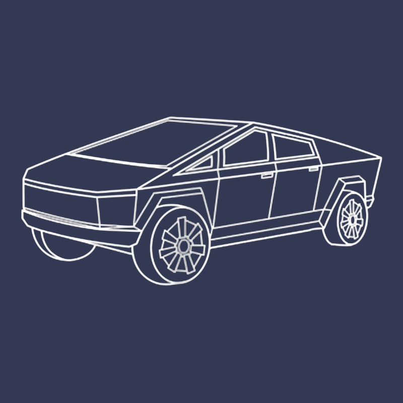 Cybertrucks Line Art Pocket Futuristic Ev Truck Cyber Design T Shirt Heavyweight Hoodie by linhVisuals | Teevron
