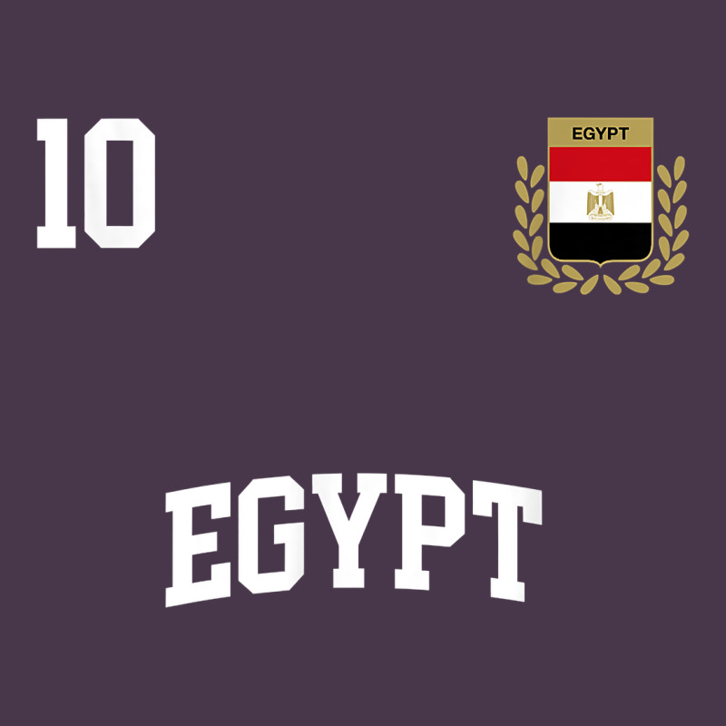 Egypt Team Sports Number 10 Soccer Egyptian Flag T Shirt Heavyweight Hoodie by linhVisuals | Teevron