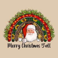 Merry Christmas Y'all Santa Rainbow Heavyweight Sweatshirt | Teevron