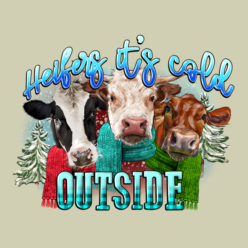 Heifers Its Cold Outside Heavy Core Tee by CowGirlArtShop | Teevron