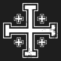 Crusader Cross Of Jerusalem Knights Templa Heavyweight Hoodie | Teevron