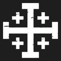 Crusader Cross Of Jerusalem Heavyweight Hoodie | Teevron