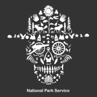 national park service, skull animals hiking camping eliments t shirt | Teevron