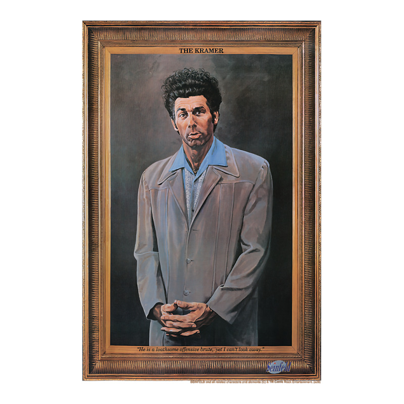 Seinfeld The Kramer Portrait T Shirt Heavyweight Hoodie by linhVisuals | Teevron