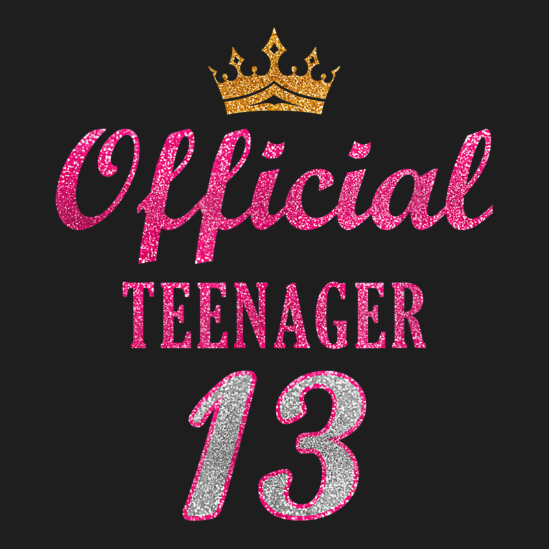 Official 13 Teenager Cute 13th Birthday Ideas For Girls T Shirt Heavyweight Hoodie by linhVisuals | Teevron