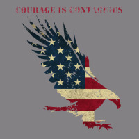 Courage Is Contagious And Eagle Heavyweight Hoodie | Teevron
