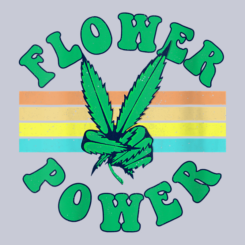 Womens Flower Power 420 Thc Pot Weed Medical Marijuana Funny Weed V Ne Heavyweight Hoodie by linhVisuals | Teevron