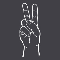 Peace Sign Two Fingers Hand Gesture Symbol Illustration T Shirt Heavyweight Hoodie | Teevron