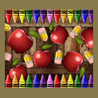 Crayons And Apples Premium Hoodie | Teevron