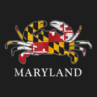 Retro Maryland Crab State Flag Vintage Travel Tank Top Heavyweight Hoodie | Teevron