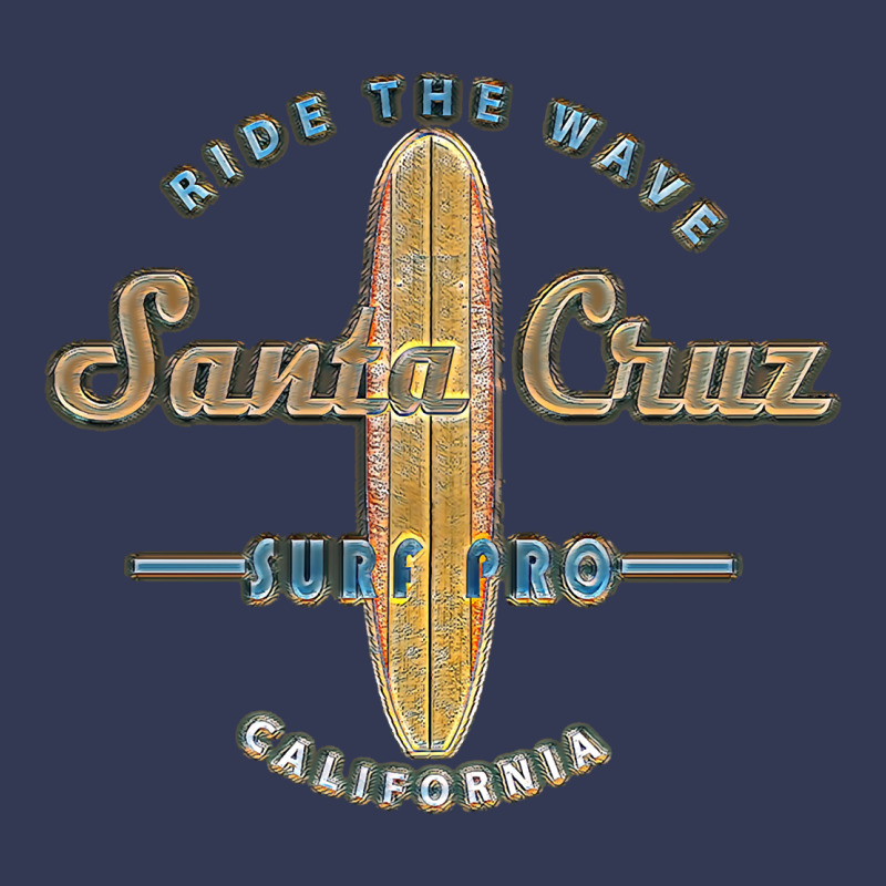 Santa Cruz, Ca Vintage Surfers Tshirt Heavyweight Hoodie by linhVisuals | Teevron
