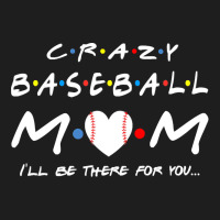 Baseball Coach Crazy Mom Baseball Heavyweight Hoodie | Teevron