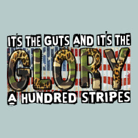 Its The Guts And Its The Glory A Hundred Stripes Heavy Core Tee | Teevron