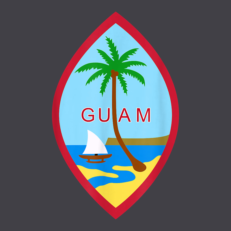Guam Coat Of Arms Souvenir Gift Flag Chamorro T Shirt Heavyweight Hoodie by linhVisuals | Teevron