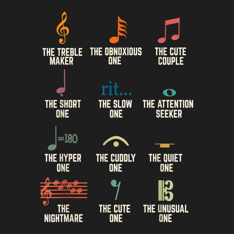 Musical Notes Symbol Definition   Humor Musician T Shirt Heavyweight Hoodie by linhVisuals | Teevron