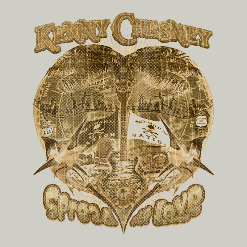Kenny Chesney Vintage Art Heavyweight Hoodie by linhVisuals | Teevron