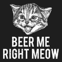 Beer Me Right Meow Heavyweight Hoodie | Teevron