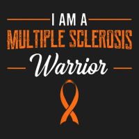 Multiple Sclerosis Warrior Autoimmune Disease Orange Ribbon Heavyweight Hoodie | Teevron