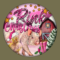 Pink Christmas Pig Vintage Hoodie | Teevron