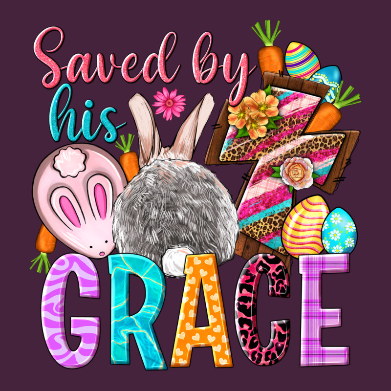 Saved By His Grace Easter Day Premium Tee by HowdyJamesFarm | Teevron