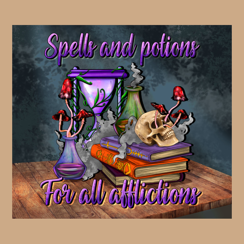 Spells And Potions For All Afflictions Tumbler Vintage Hoodie by BundleAndBundleShop | Teevron