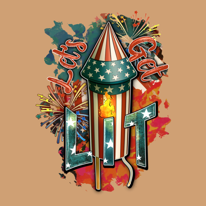 Let's Get Lit Vintage Tee by FaDigitalArtStudio | Teevron