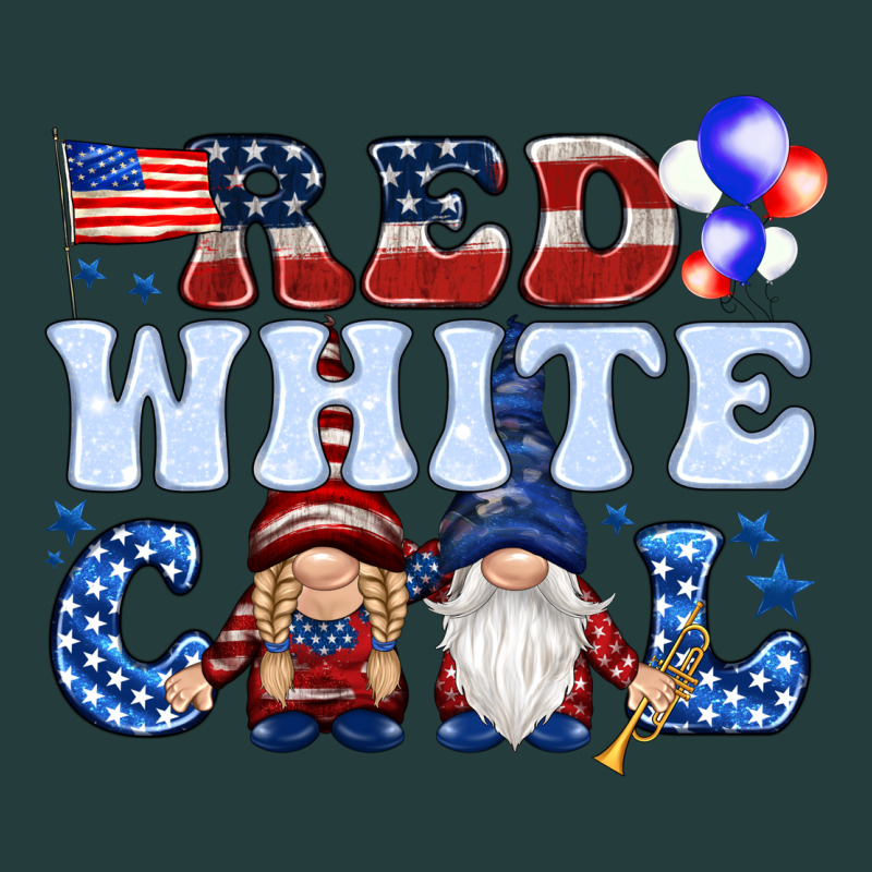 Red White Cool With Gnomies 4th Of July Classic Tee by HowdyJamesFarm | Teevron
