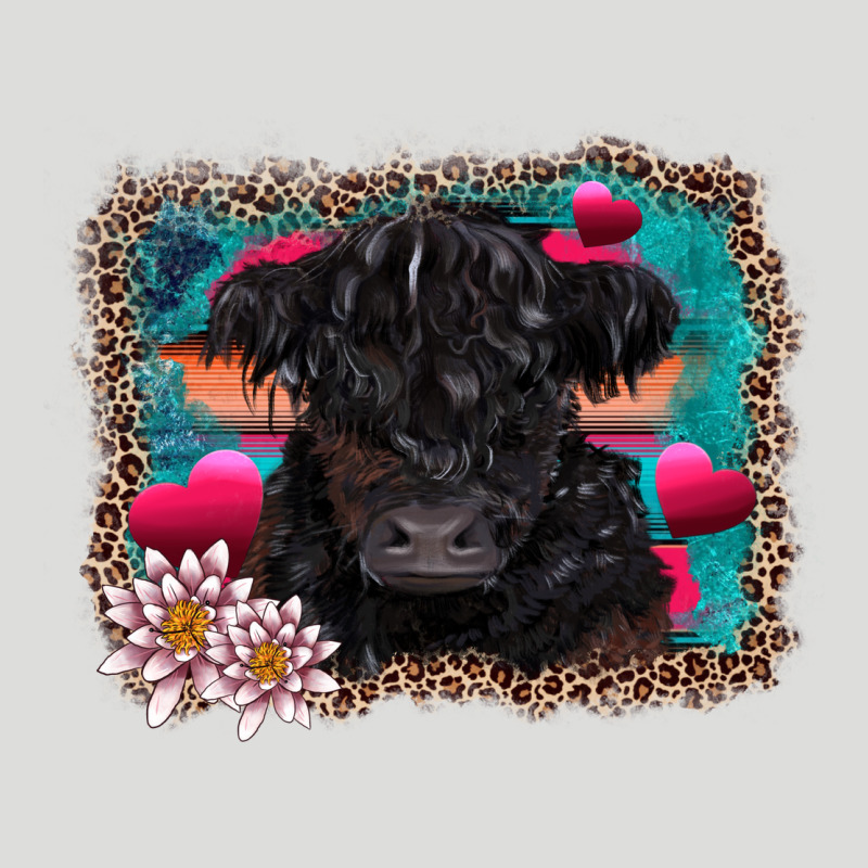 V.d Belted Galloway Cow Zipper Hoodie by AdoDesignShop | Teevron