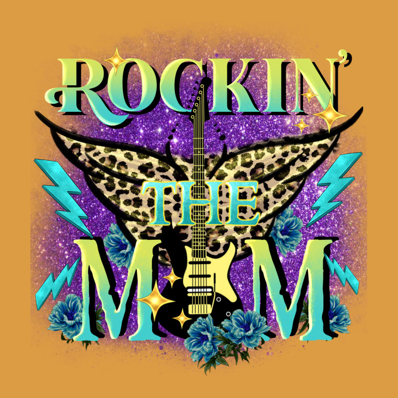 Rockin' The Mom Mother's Day Urban Heavy Tee by FaDigitalArtStudio | Teevron