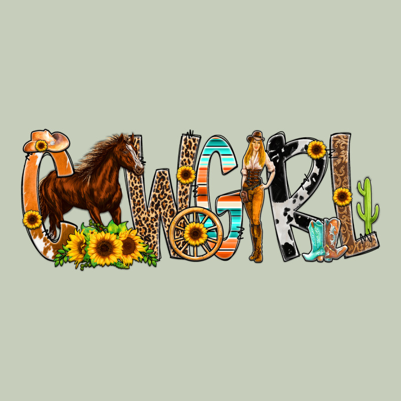 Cowgirl Horse Min Ladies Tee by CowCowDesign | Teevron