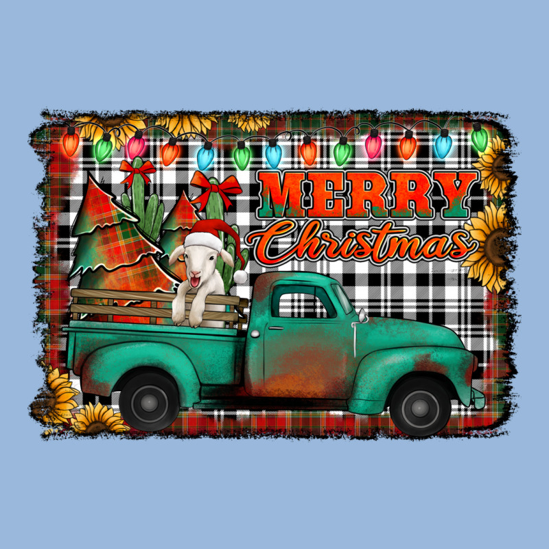 Merry Christmas Farm Truck Premium Hoodie by Jasminsmagicworld | Teevron