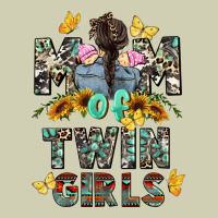 Mom Of Twin Girls Mother's Day Heavy Core Tee | Teevron