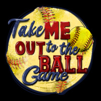 Take Me Out To The Ball Game Softball Heavy Core Tee | Teevron