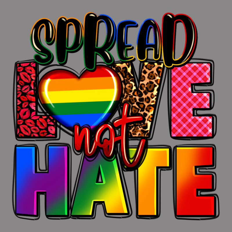 Spread Love Not Hate Vintage Tee by FaDigitalArtStudio | Teevron