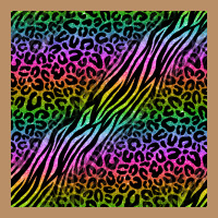 Neon Glitter Safari Seamless Pattern Vintage Hoodie | Teevron